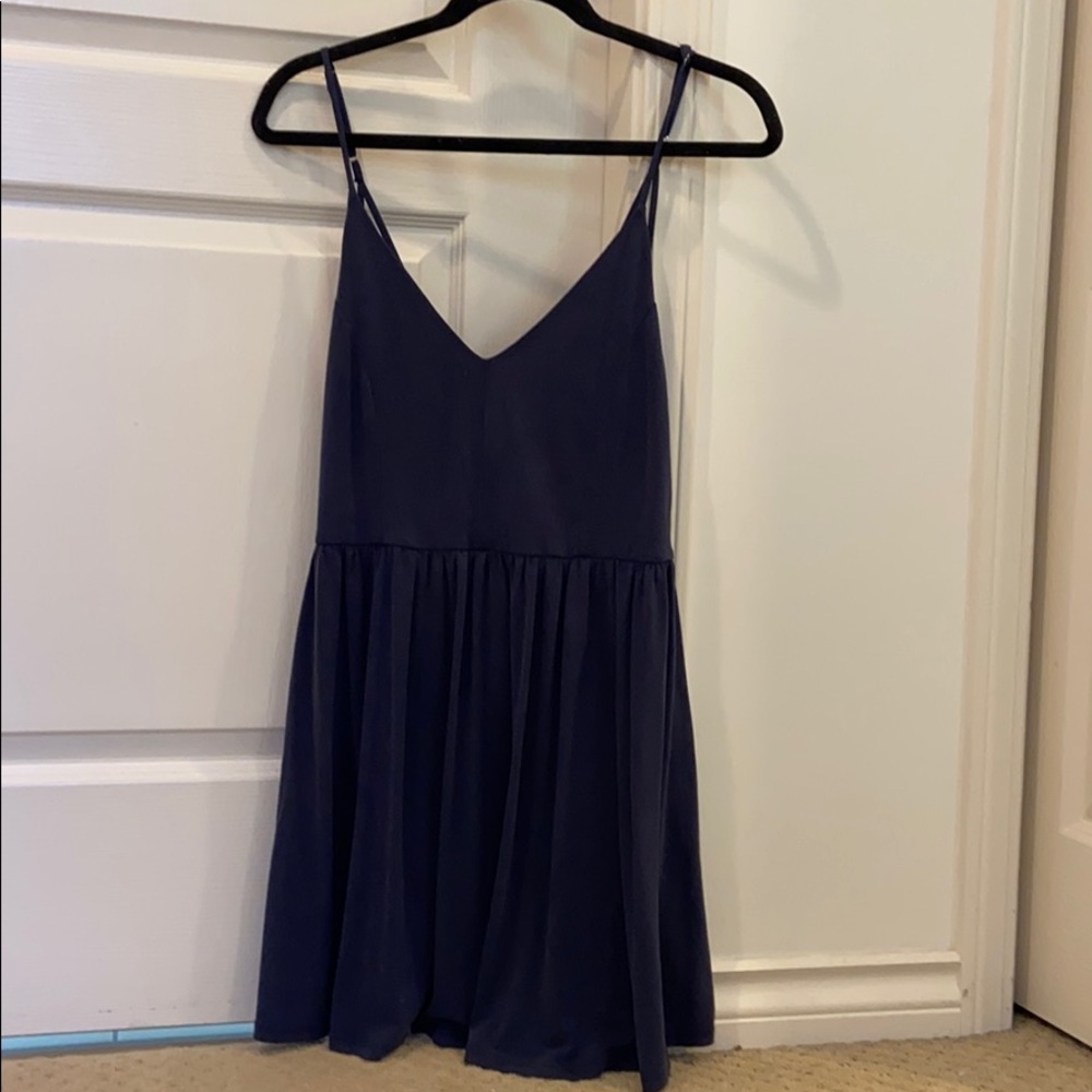 Navy blue dress